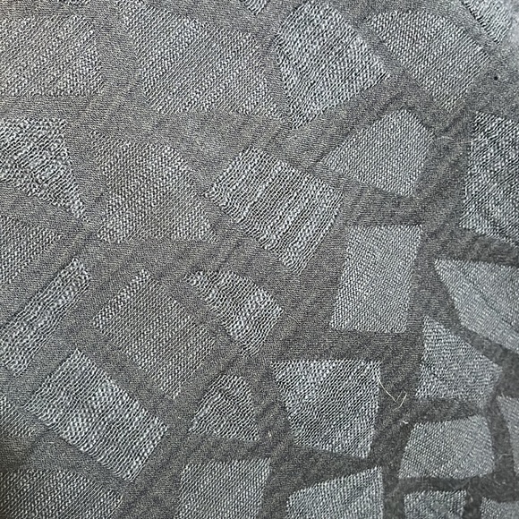 WINDHORSE Size XXL Lagenlook Black Tunic Top Geometric Monochrome Knit 2-pkt NEW - Picture 11 of 15